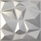 Ekena Millwork 19 5/8in. W x 19 5/8in. H Niobe EnduraWall Decorative 3D Wall Panel Covers 2.67 Sq. Ft. WP20X20NICST - alternate 1